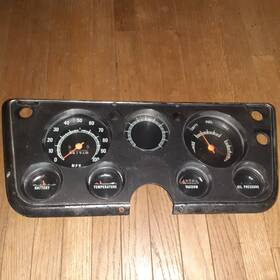 1503428 Gm 1969-1972 Chevrolet Pickup Truck Instrument Gauge Cluster Dash Vacuum Chevy A1