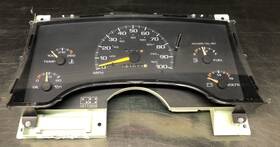 16167985 Gm 1995-1997 S10 Blazer Sonoma M/t Instrument Speedometer Gauge Cluster