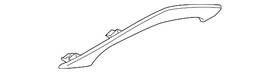 22924663 Gm Genuine Cocoa Instrument Panel Cluster Upper Trim
