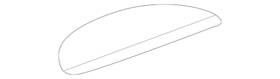 23170713 Gm Genuine Loft Base Brownstone Instrument Panel Cluster Cover