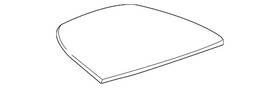 23234817 Gm Genuine Jet Black Instrument Panel Cluster Hood
