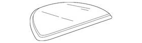 23431756 Gm Genuine Jet Black Instrument Panel Cluster Hood