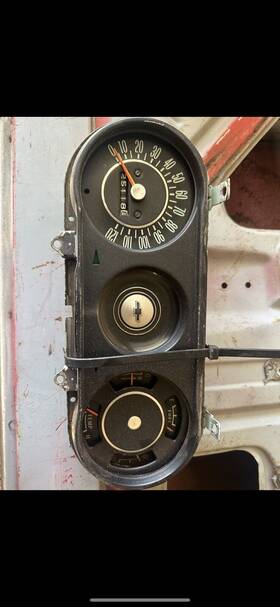 6406763 Gm 1963-1965 Chevy Ii Nova Dash Bezel Gauge Cluster Instrument Panel 63 64 65 D3