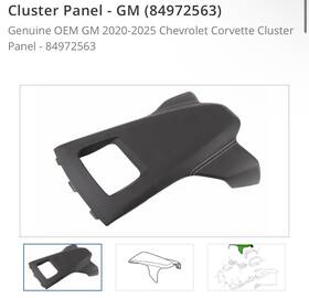 84972563 Gm Genuine Hood
