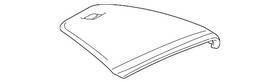 85136759 Gm Genuine Cocoa Instrument Panel Cluster Cover