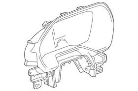 86822053 Gm Genuine Cluster Panel
