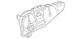 15829921 Gm Genuine Parts Instrument Cluster