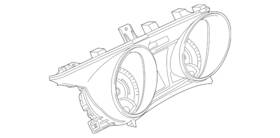 92271674 Gm Genuine Parts Instrument Cluster