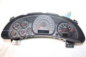 H1cf Gm 00-05 Chevy Impala Ss Instrument Cluster 140 Mph Speedometer 6 Gauge Indy 500 Le