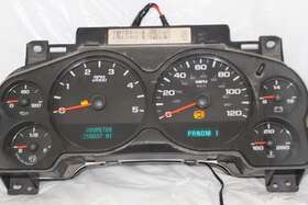 20774717 Gmc Speedometer Instrument Cluster 08 09 Silverado/sierra Dash 250 037 Miles Diesel