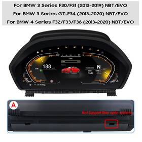 Cm4ybmf104 Hizpo 12.3 Inch Digital Instrument Cluster For Bmw 3/4er F30 F31 F32 F36 320i Speedometer