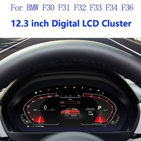 Cm4ybmfbv1 Hizpo 12.3ftft Lcd Instrument Gauge Cluster Speedometer For Bmw F30 F31 F32 F33 F36 Nbt