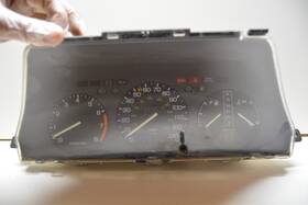257-58371 Honda 1986 Accord Lx Instrument Speedometer Cluster Miles 223267 Oem