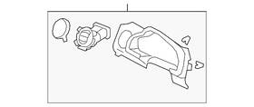 77200-sza-a01zd Honda Genuine Cluster Visor