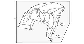 77200-szt-a01zc Honda Genuine Cluster Visor