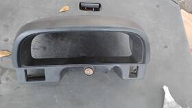 77201-sh3y-a000 Honda 90-91 Civic Hatch Ef Si Sir Gauge Cluster Cover Bezel Dash Oem Black