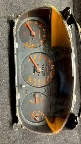 78100-s04-g900 Honda Civic 1996-2001 Ek4 Vti Sir Mt Amber Instrument Cluster Rare Type R