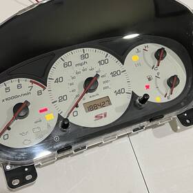 78100-s5t-a131 Honda 2002-2005 Civic Si 2.0l Speedometer Instrument Cluster 188k