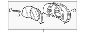 78100-t5r-a23 Honda Genuine Instrument Cluster