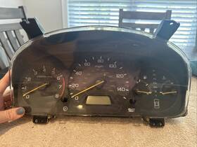 78100s82a300 Honda 98-02 Accord Sedan Speedometer Instrument Cluster Unk Miles Oem