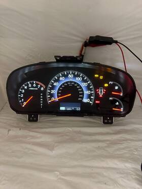 78100shja66 Honda Speedometer Instrument Cluster 05-2010 Odyssey Dash Panel Gauges 118 991 Miles