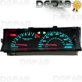 78108-ss0-a01 Honda 1992 - 96 Prelude Bb4 H22 H23 El Digital Instrument Gauge Cluster M/t 224k