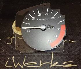 78125-sr3-651 Honda Oem Usdm Civic Eg Lx Tach Tachometer Instrument Dash Gauge Cluster Hr-0143