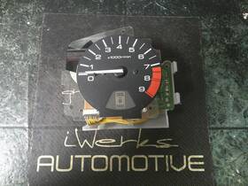 78125-sr3-721 Honda Oem Rare Edm Civic Eg Gauge Cluster Tach Tachometer Door Indicator Hr143