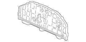 78171-s5b-a61 Honda Genuine Visor Assembly Lower