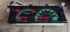 78101-ss0-a200 Honda/factory/genuine/oem 1992-1996 Prelude Bb4 H22 H23 El M/t Digital Instrument Gauge Cluster 5 Sp