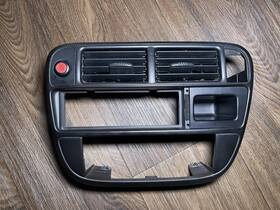 Hr-0215-033 Honda 96-98 Civic Oem Center Dash Climate Control Ac Air Vent Radio Bezel Trim