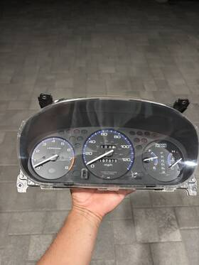 Hr-2015-003 Honda 1996-2000 Civic Instrument Gauge Cluster Speedometer Automatic Oem 197k
