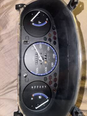 78100-s01-a440 Honda Nippon Seiki 1996 - 2000 Civic Automatic Gauge Cluster Speedo Speedometer 156k Miles