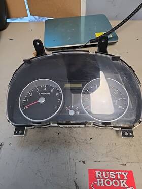 94001-1e222 Hyundai 94001-1e220 06-08 Accent Instrument Cluster Speedometer 226k Miles 94001-1e222 Hyundai 94001-1e220 06-08 Accent Instrument Cluster Speedometer 226k Miles