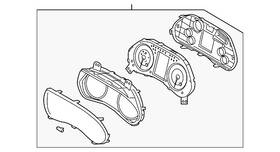 94011-j3710 Hyundai Genuine Instrument Cluster
