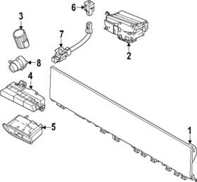 940m3-t6000 Hyundai Genuine Cluster Assembly