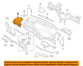 84830f2000try Hyundai Oem 17-18 Elantra Instrument Panel