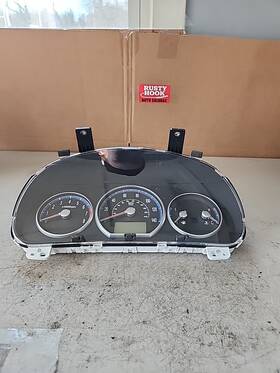 Hyundai Tn157540-z001 2009 Santa Fe Speedometer Instrument Gauge Cluster 185k Mi