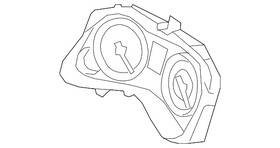 24820-4am7b Infiniti Genuine Speedometer Assembly