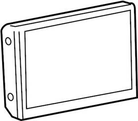 283874hk7a Infiniti Genuine Driver Information Display
