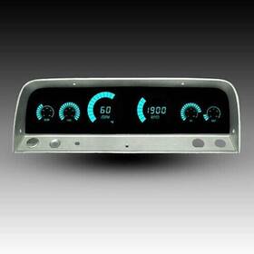 Bg6002t Intellitronix 1964-1966 Chevy Truck Digital Gauge Cluster White Led Made In Usa