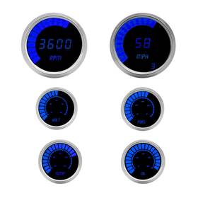 Intellitronix Corp Bs9999b Led Digital Gauge Kit