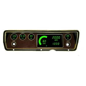 Dp1805g Intellitronix Corp - Direct Fit Led Digital Gauge Panel Green
