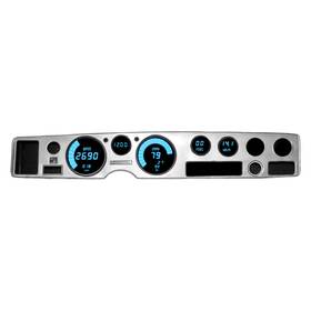 Dp3000t Intellitronix Corp - Direct Fit Led Digital Gauge Panel Teal