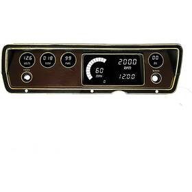 Dp1805w Intellitronix 1970-76 Dodge Duster/dart Direct Replacement Digital Led Gauge