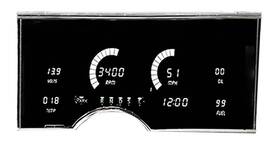 Dp1907w Intellitronix Led Digital Dash Kit 1974-1976 Oldsmobile Delta 88 White L