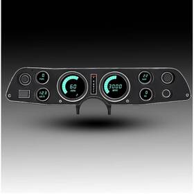 Dp4002t Intellitronix 70-81 Camaro Led Cluster Blue Digital