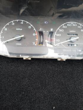 8970208750 Isuzu Speedometer Instrument Cluster For 91-92 Rodeo With 117 030 Miles