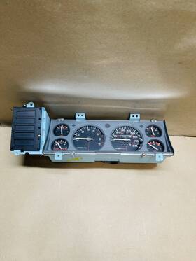 056002824 Jeep 87-90 Cherokee Xj Gauge Cluster With Tach 129k 4.0l Speedometer Oem Auto
