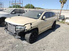 257-07303 Jeep Speedometer Cluster Srt Mph Fits 13 Grand Cherokee 6128301